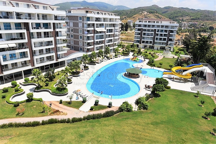 دوبلكس غرفتين وصالة باطلالة ساحرة في ديمرتاش / الانيا 