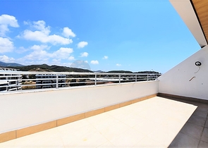 دوبلكس غرفتين وصالة باطلالة ساحرة في ديمرتاش / الانيا 