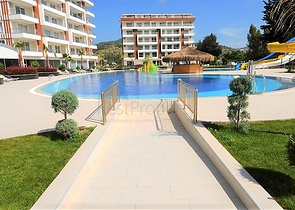 دوبلكس غرفتين وصالة باطلالة ساحرة في ديمرتاش / الانيا 