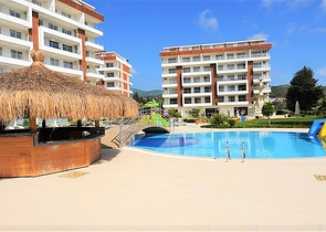 دوبلكس غرفتين وصالة باطلالة ساحرة في ديمرتاش / الانيا 