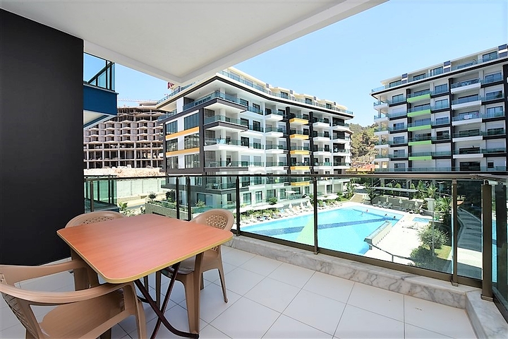 شقة غرفة وصالة ضمن مجمع فاخر في كارجي جاك / الانيا 