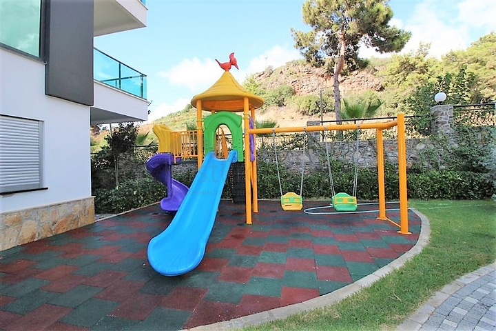 شقة غرفة وصالة ضمن مجمع فاخر في كارجي جاك / الانيا 