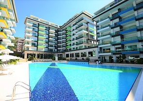 شقة غرفة وصالة ضمن مجمع فاخر في كارجي جاك / الانيا 