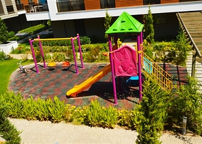 شقق 2 + 1 و 4 + 1 في مجمع في غوزيلوبا لارا