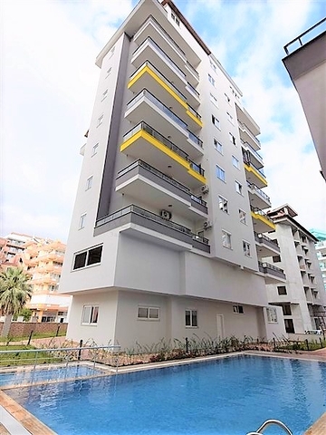 شقة غرفتين وصالة قريبة من البحر في مهموتلار / الانيا 