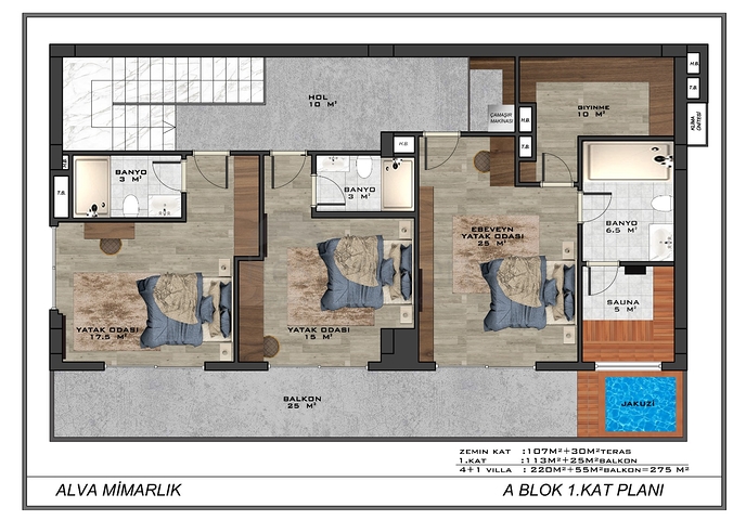 فلل فاخرة - مع اطلالة بحرية ساحرة في مركز الانيا 