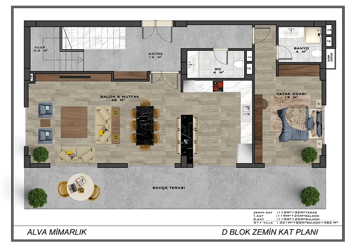 فلل فاخرة - مع اطلالة بحرية ساحرة في مركز الانيا 