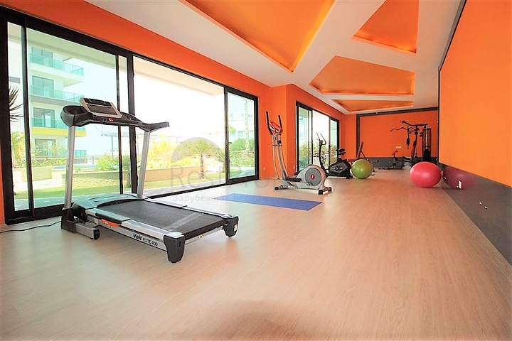 اطلالة بحر - شقة غرفة وصالة ضمن مجمع في كارجي جاك / الانيا 