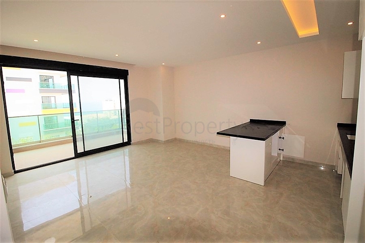 اطلالة بحر - شقة غرفة وصالة ضمن مجمع في كارجي جاك / الانيا 