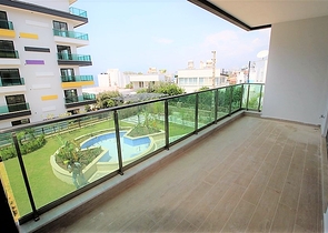 اطلالة بحر - شقة غرفة وصالة ضمن مجمع في كارجي جاك / الانيا 