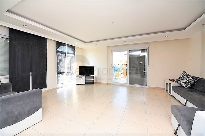 شقة  دوبلكس غرفتين وصالة مفروشة ضمن مجمع خمس نجوم في افسلار / الانيا 