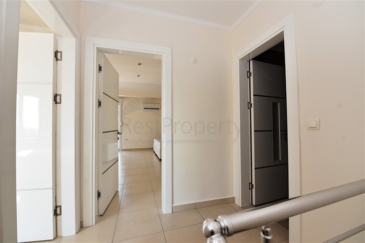 شقة  دوبلكس غرفتين وصالة مفروشة ضمن مجمع خمس نجوم في افسلار / الانيا 