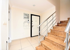 شقة  دوبلكس غرفتين وصالة مفروشة ضمن مجمع خمس نجوم في افسلار / الانيا 