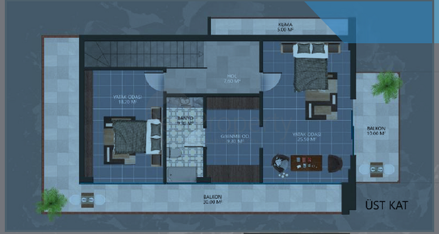 فلل حديثة - ملائمة للحصول على الجنسية التركية - في الانيا 