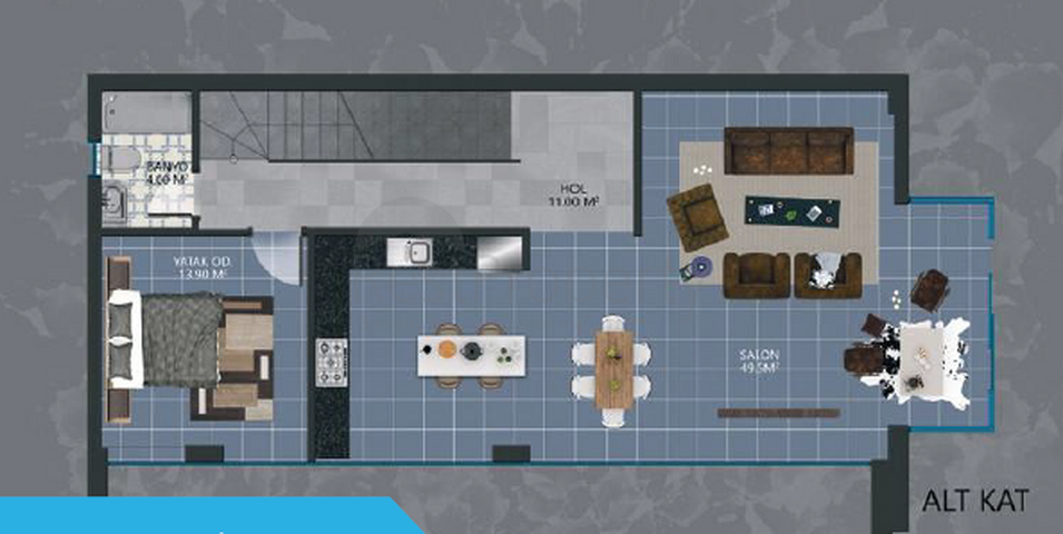 فلل حديثة - ملائمة للحصول على الجنسية التركية - في الانيا 