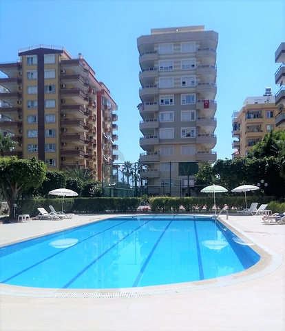 شقة غرفتين وصالة مفروشة ضمن مجمع سكني في مهوتلار / الانيا 