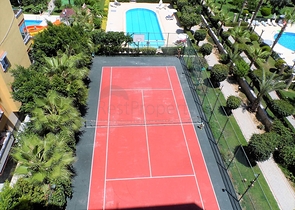 شقة غرفتين وصالة مفروشة ضمن مجمع سكني في مهوتلار / الانيا 