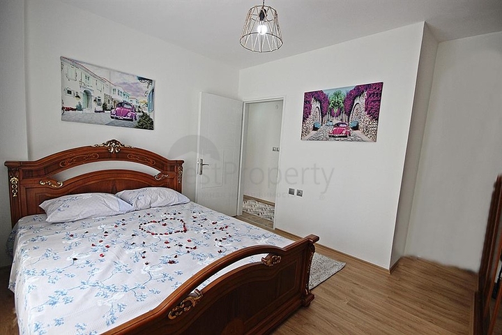 غرفتين وصالة باطلالة بحرية في الانيا - سعر مميز 