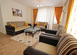 غرفتين وصالة باطلالة بحرية في الانيا - سعر مميز 