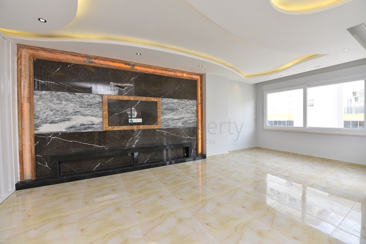 على مسافة 100 متر من البحر - دوبلكس فاخرة للبيع ضمن مجمع في مهموتلار / الانيا 