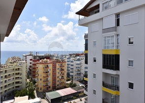 على مسافة 100 متر من البحر - دوبلكس فاخرة للبيع ضمن مجمع في مهموتلار / الانيا 