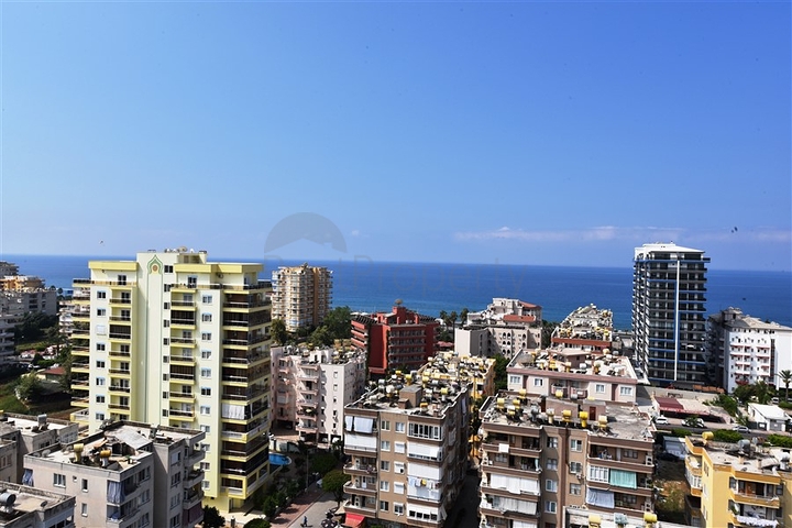 دوبلكس اربع غرف وصالة باطلالة بحرية ساحرة في مهموتلار / الانيا 