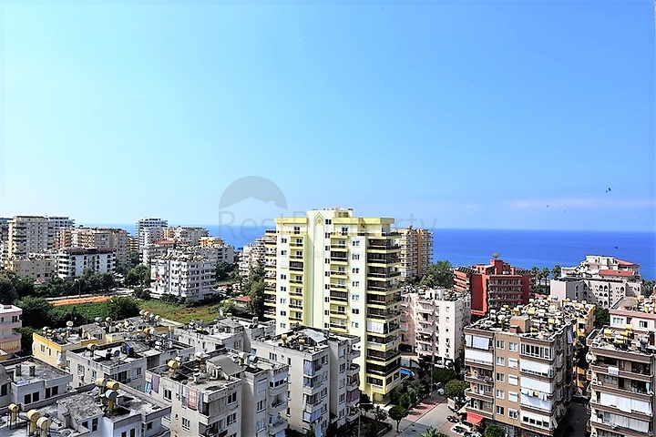 دوبلكس اربع غرف وصالة باطلالة بحرية ساحرة في مهموتلار / الانيا 