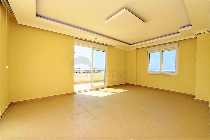 دوبلكس اربع غرف وصالة باطلالة بحرية ساحرة في مهموتلار / الانيا 