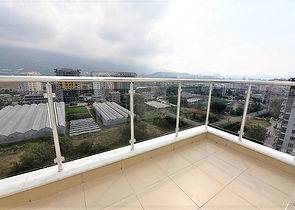 دوبلكس اربع غرف وصالة باطلالة بحرية ساحرة في مهموتلار / الانيا 