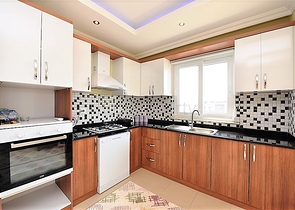 دوبلكس اربع غرف وصالة باطلالة بحرية ساحرة في مهموتلار / الانيا 