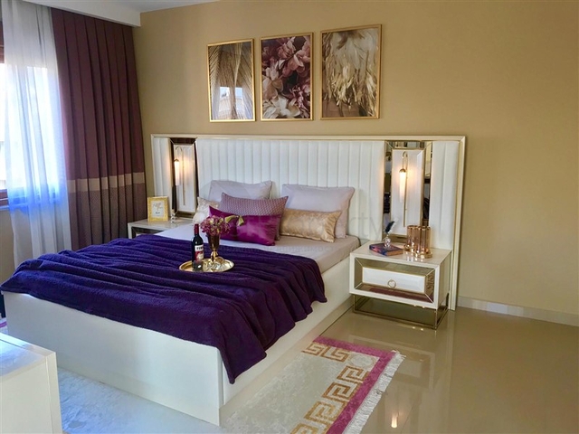 دوبلكس مفروشة من تصميم اربع غرف وصالة في مهموتلار / الانيا 