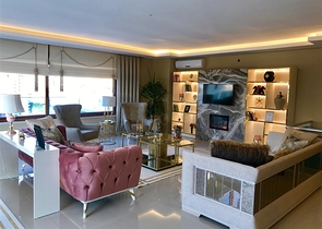 دوبلكس مفروشة من تصميم اربع غرف وصالة في مهموتلار / الانيا 