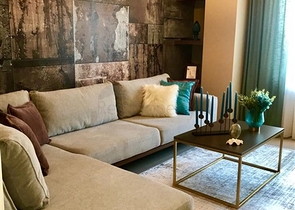 دوبلكس مفروشة من تصميم اربع غرف وصالة في مهموتلار / الانيا 