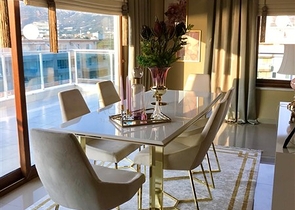 دوبلكس مفروشة من تصميم اربع غرف وصالة في مهموتلار / الانيا 