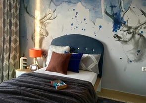 دوبلكس مفروشة من تصميم اربع غرف وصالة في مهموتلار / الانيا 