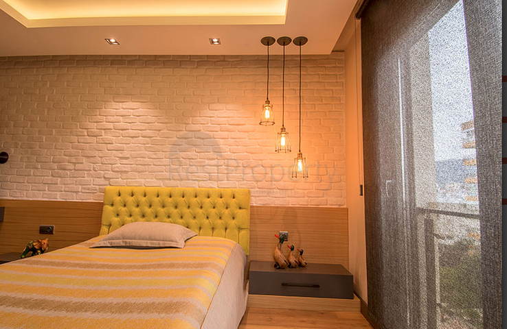 شقق فاخرة 3 + 1 بإطلالة على البحر في كونيالتي أنطاليا 