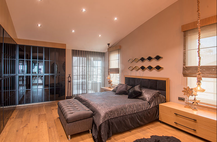 شقق فاخرة 3 + 1 بإطلالة على البحر في كونيالتي أنطاليا 