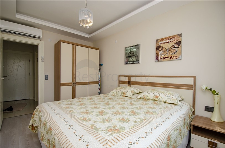 شقة بغرفة نوم واحدة مع أثاث في مجمع مخطط شقق فندقيه