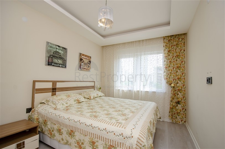 شقة بغرفة نوم واحدة مع أثاث في مجمع مخطط شقق فندقيه