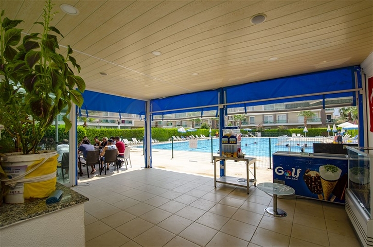 شقة بغرفة نوم واحدة مع أثاث في مجمع مخطط شقق فندقيه