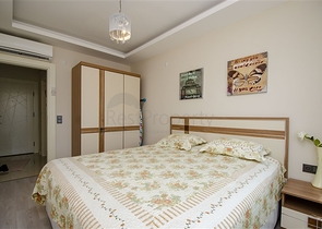 شقة بغرفة نوم واحدة مع أثاث في مجمع مخطط شقق فندقيه