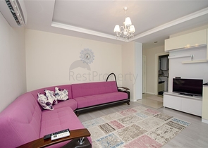 شقة بغرفة نوم واحدة مع أثاث في مجمع مخطط شقق فندقيه