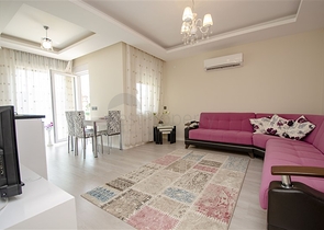 شقة بغرفة نوم واحدة مع أثاث في مجمع مخطط شقق فندقيه