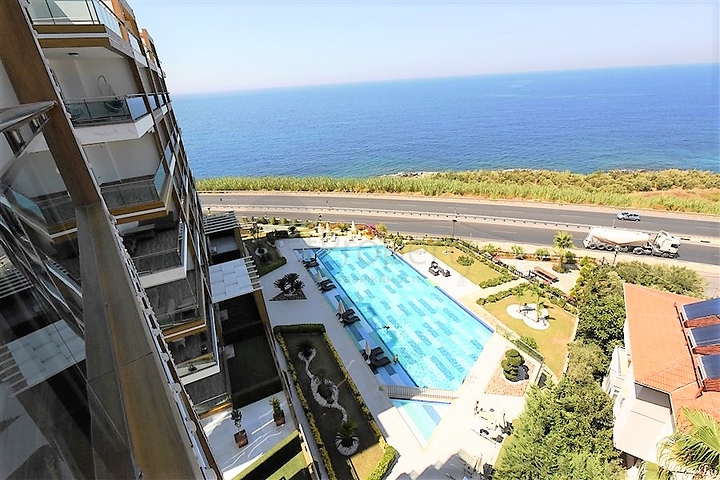 اطلالة بحرية ساحرة - دوبلكس فاخرة في كارجي جاك / الانيا 