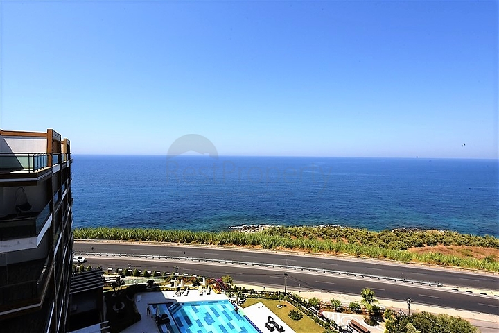 اطلالة بحرية ساحرة - دوبلكس فاخرة في كارجي جاك / الانيا 