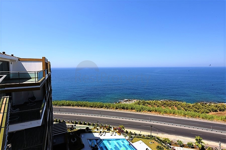 اطلالة بحرية ساحرة - دوبلكس فاخرة في كارجي جاك / الانيا 