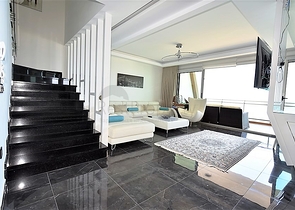 اطلالة بحرية ساحرة - دوبلكس فاخرة في كارجي جاك / الانيا 