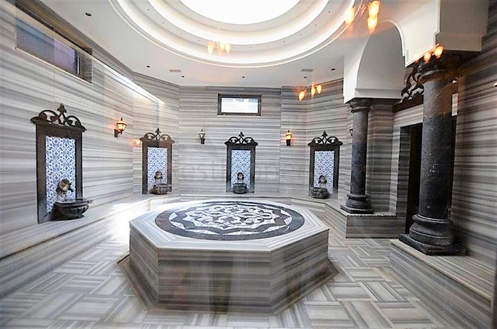 شقة غرفتين وصالة مفروشة ضمن مجمع سكني في جيكجلي / الانيا 