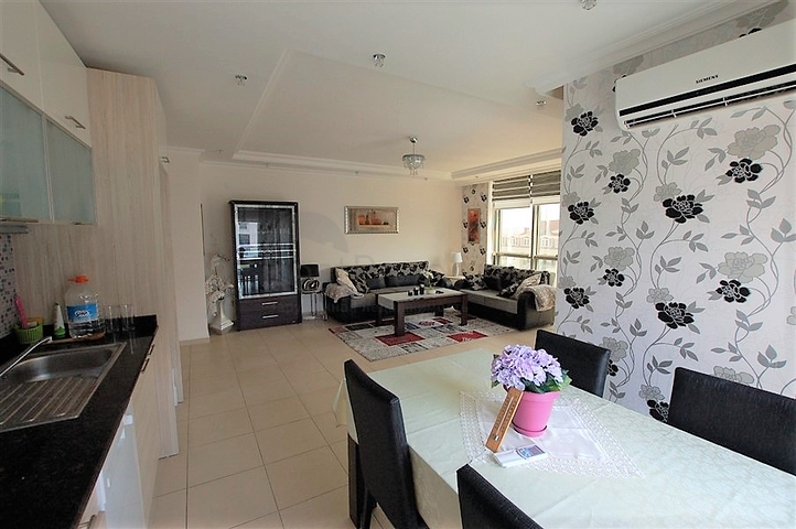 شقة غرفتين وصالة مفروشة ضمن مجمع سكني في جيكجلي / الانيا 