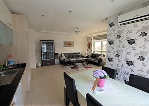 شقة غرفتين وصالة مفروشة ضمن مجمع سكني في جيكجلي / الانيا 